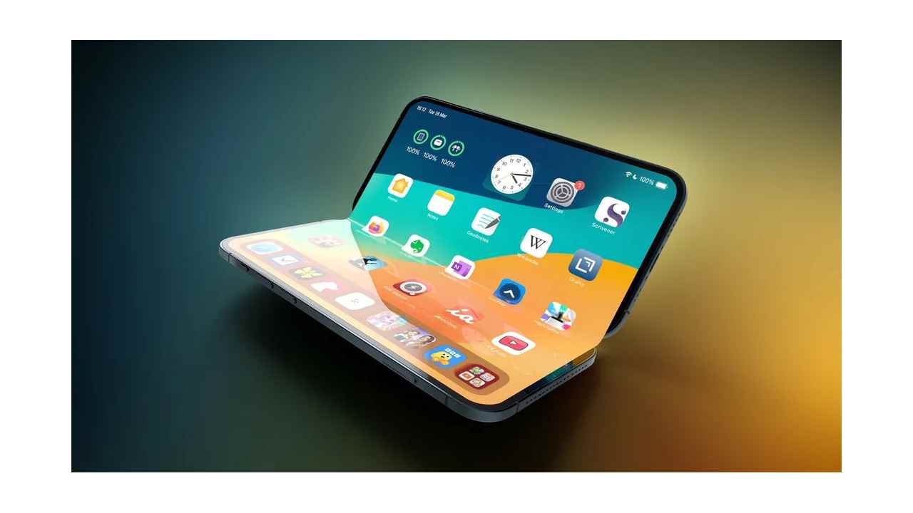 Foldable I-phone