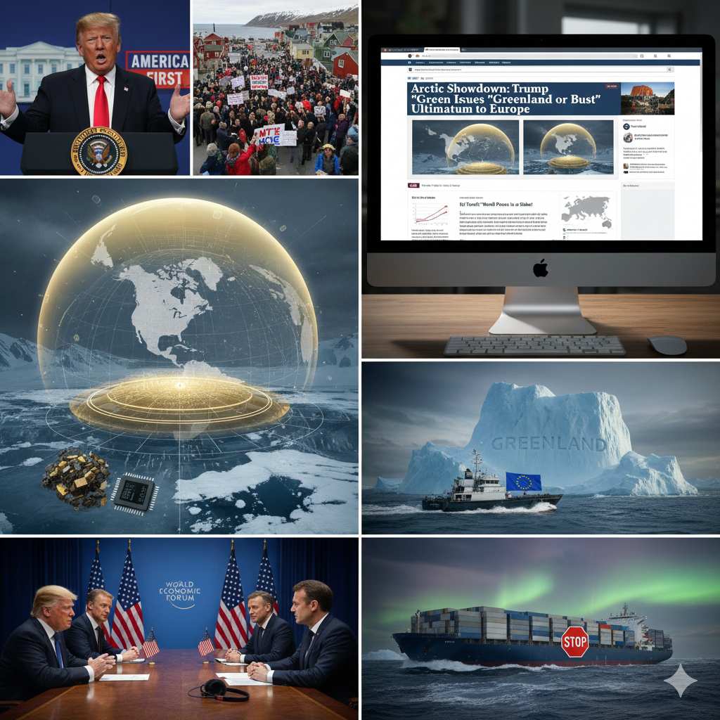 Trump Issues "Greenland or Bust" Ultimatum to Europe