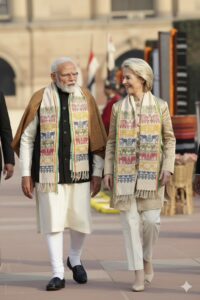 India and Eu between big trade deals