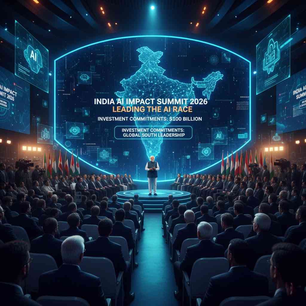 India’s AI Moment: PM Modi’s ‘7 Chakras’ Vision Takes Center Stage as Global Tech Giants Bet Big on Bharat’s Data Goldmine