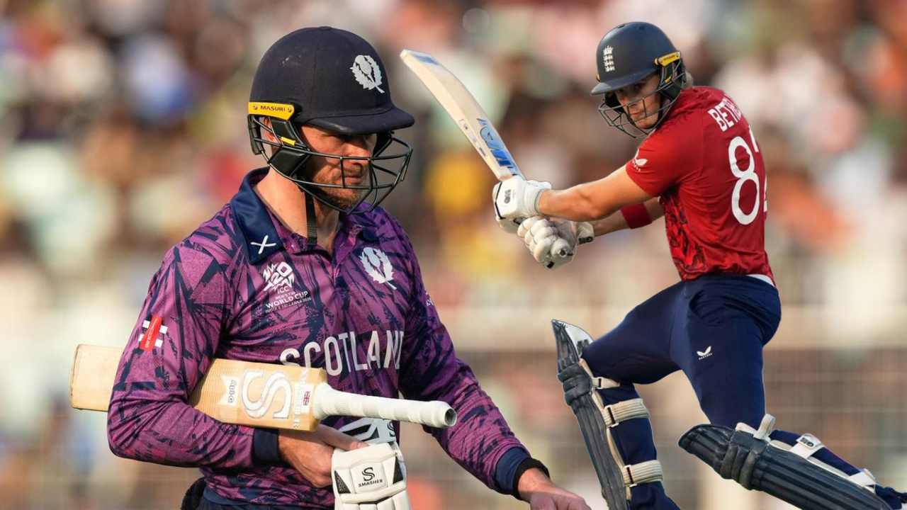 England vs Scotland T20 ICC World Cup : Banton’s Heroics Guide England to Victory Over Resilient Scotland