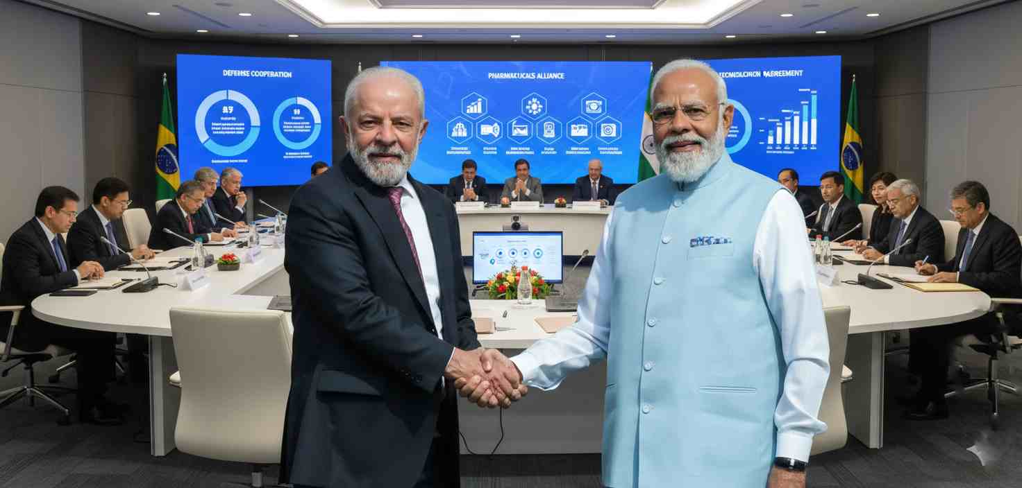 India and Brazil: Redefine Global South Ties with Landmark Trade and Mineral Deals