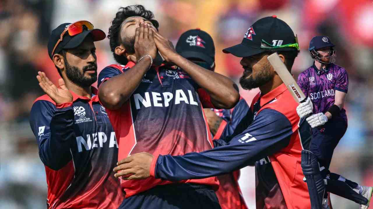 Nepal vs Scotland T20 ICC World Cup: Nepal's strong performance led to Scotland's elimination from the ICC World Cup.