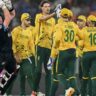 South Africa vs New Zealand T20 ICC World Cup : Markram and Jansen Lead South Africa to Crushing Win Over NZ