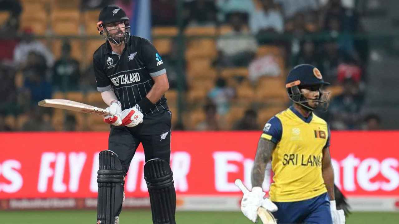New Zealand vs Sri Lanka T20 ICC World Cup : Santner and Ravindra's masterclass in Galle shattered Sri Lanka's dreams, knocking them out of the Super 8s.