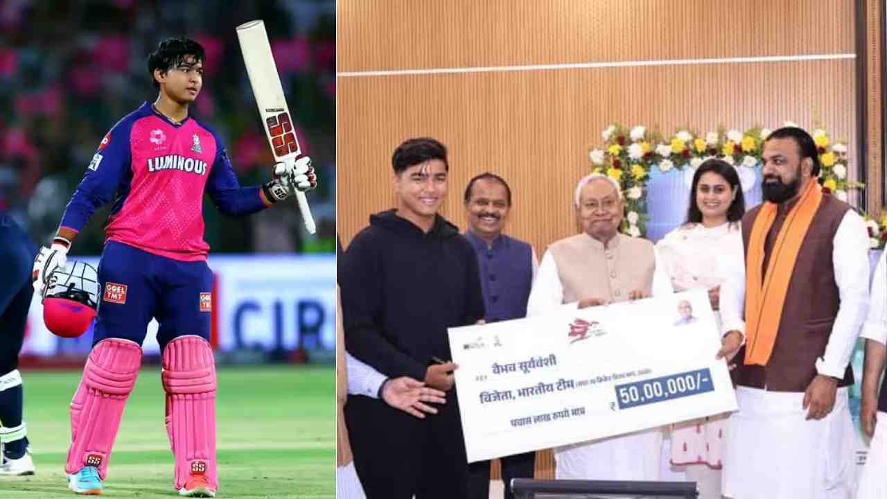 The Rise of a New Icon: Bihar CM Felicitates U-19 World Cup Hero Vaibhav Suryavanshi with ₹50 Lakh Reward