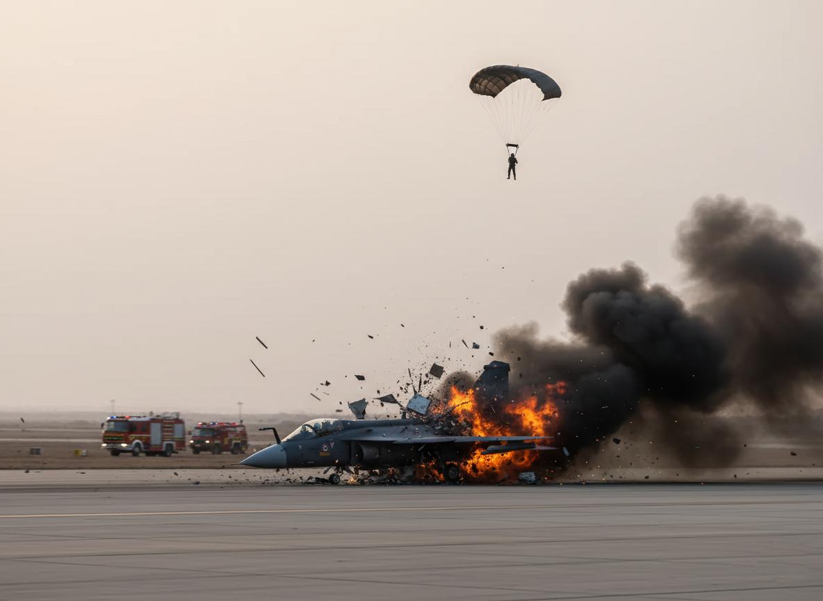 Third HAL Tejas Crash: Safety Concerns Mount as IAF Fighter Suffers Landing Incident