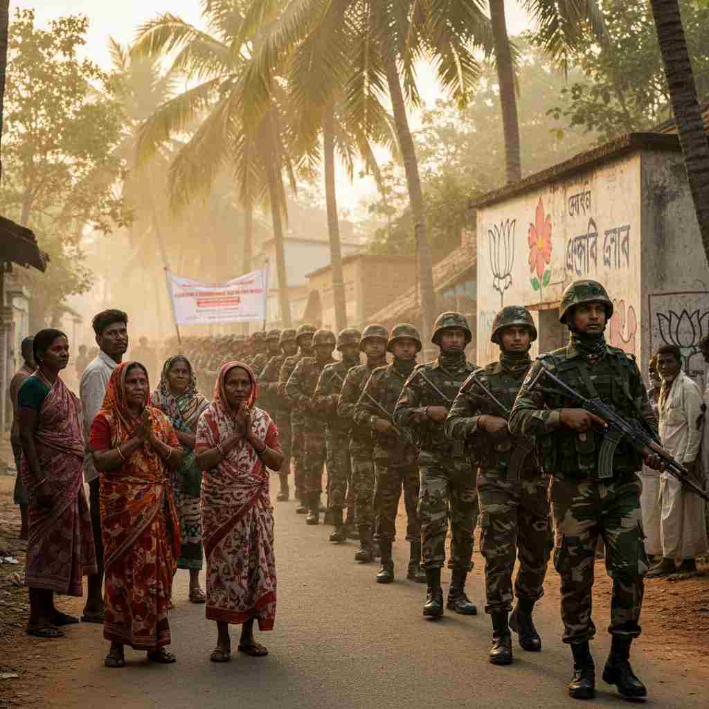 West Bengal ahead of 2026 Polls: Election Commission to Deploy 480 Companies of Central Forces in West Bengal from March 1