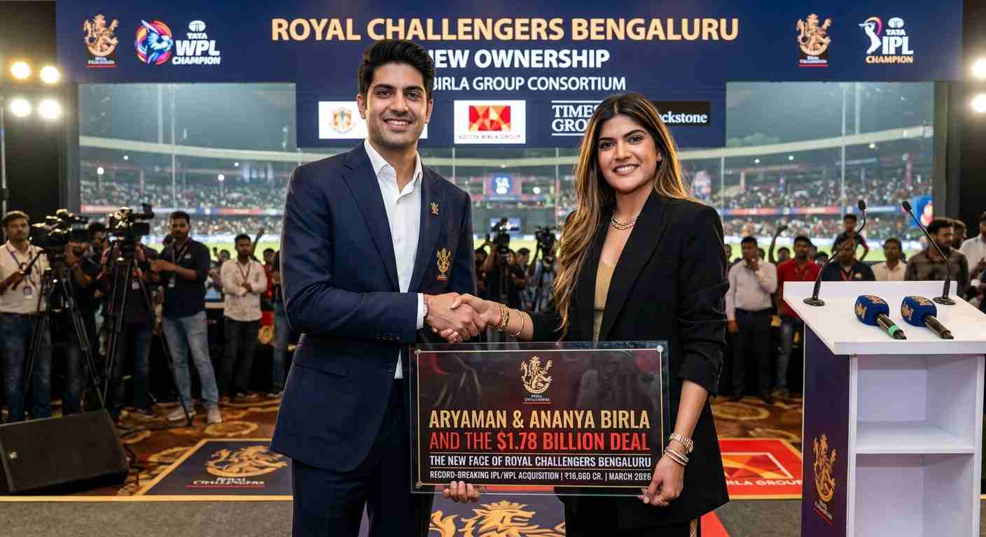 Aryaman and Ananya Birla and the $1.78 Billion Deal: The New Face of Royal Challengers Bengaluru