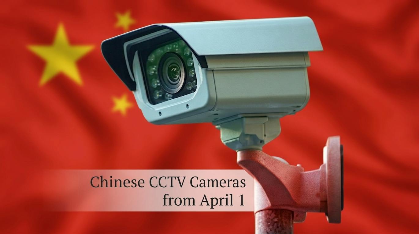 The Great Firewall of Surveillance: Why India is Banning Chinese CCTV Cameras from April 1