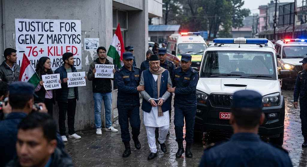 Nepal’s Political Earthquake: Ex-PM KP Sharma Oli Arrested as Balen Shah Era Begins