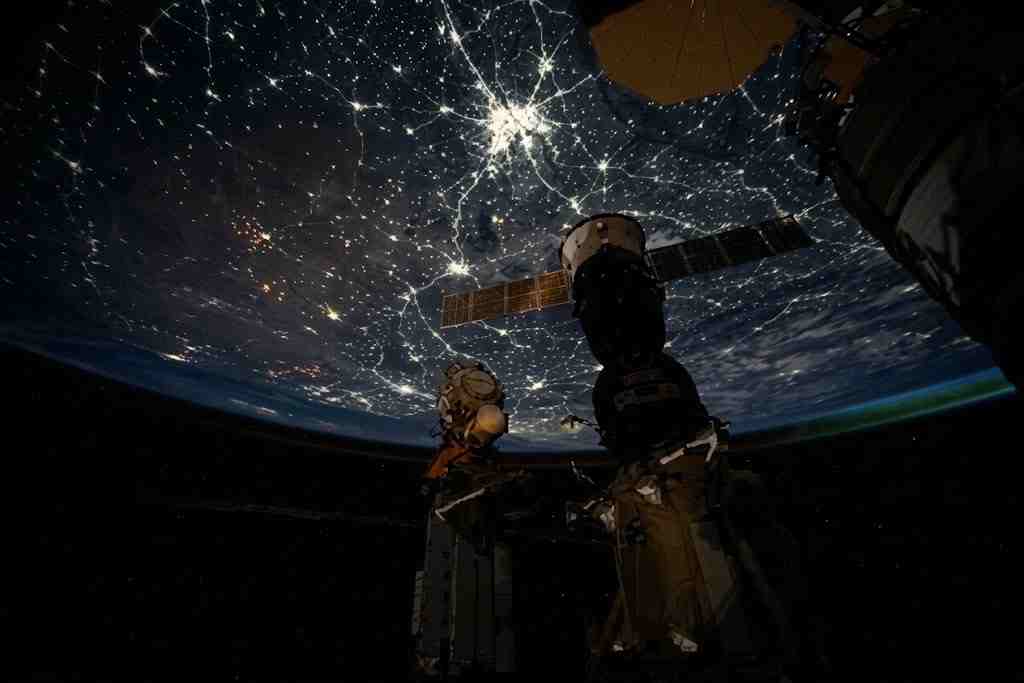 The Jewel of the Night: International Space Station Captures Breathtaking Glowing View of India