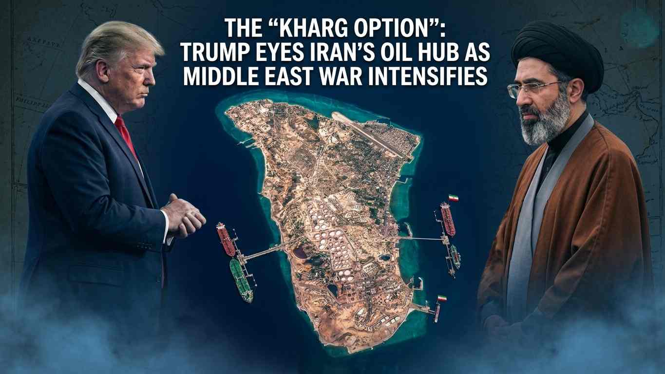 The "Kharg Option":Trump Eyes Iran’s Oil Hub as Middle East War Intensifies