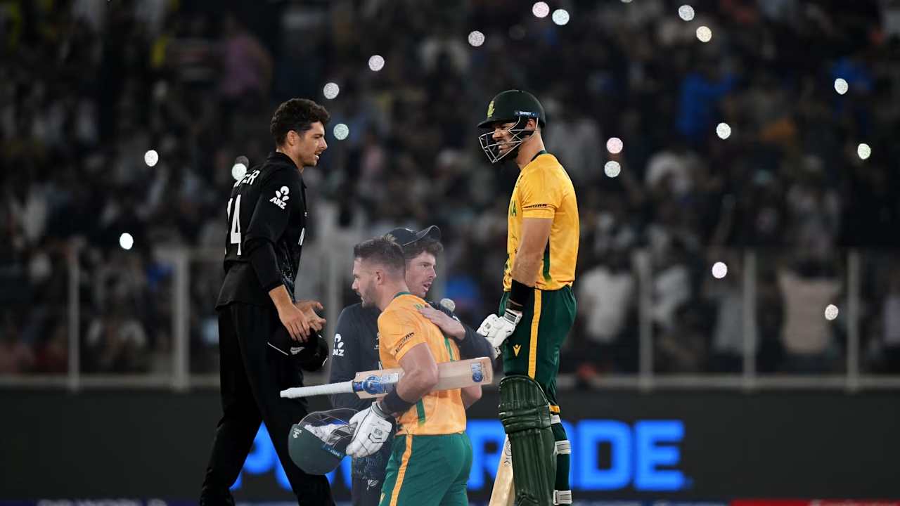 New Zealand vs South Africa T20 ICC Semi-Final :Finn Allen’s 33-Ball Century Destroys South Africa: New Zealand Storm into the World Cup Final