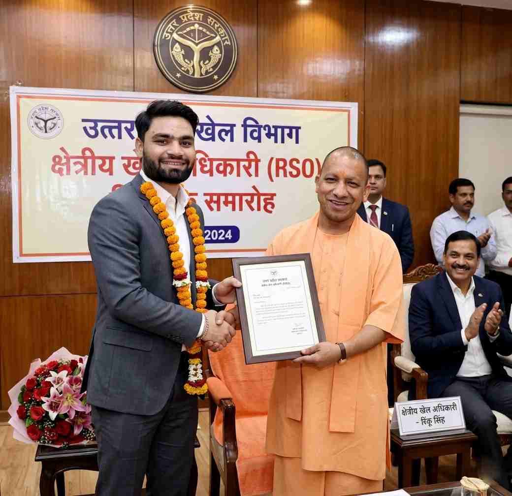 Rinku Singh and Priya Saroj MP Machhlishahr: Cricketer Rinku Singh to Join UP Government as Gazetted Officer