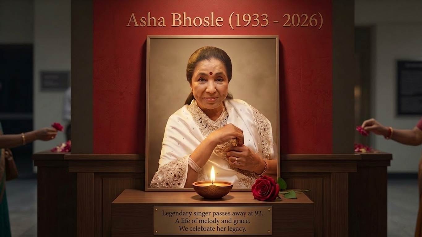 Asha Bhosle Passes Away at 92: The End of a Golden Era in Indian Music