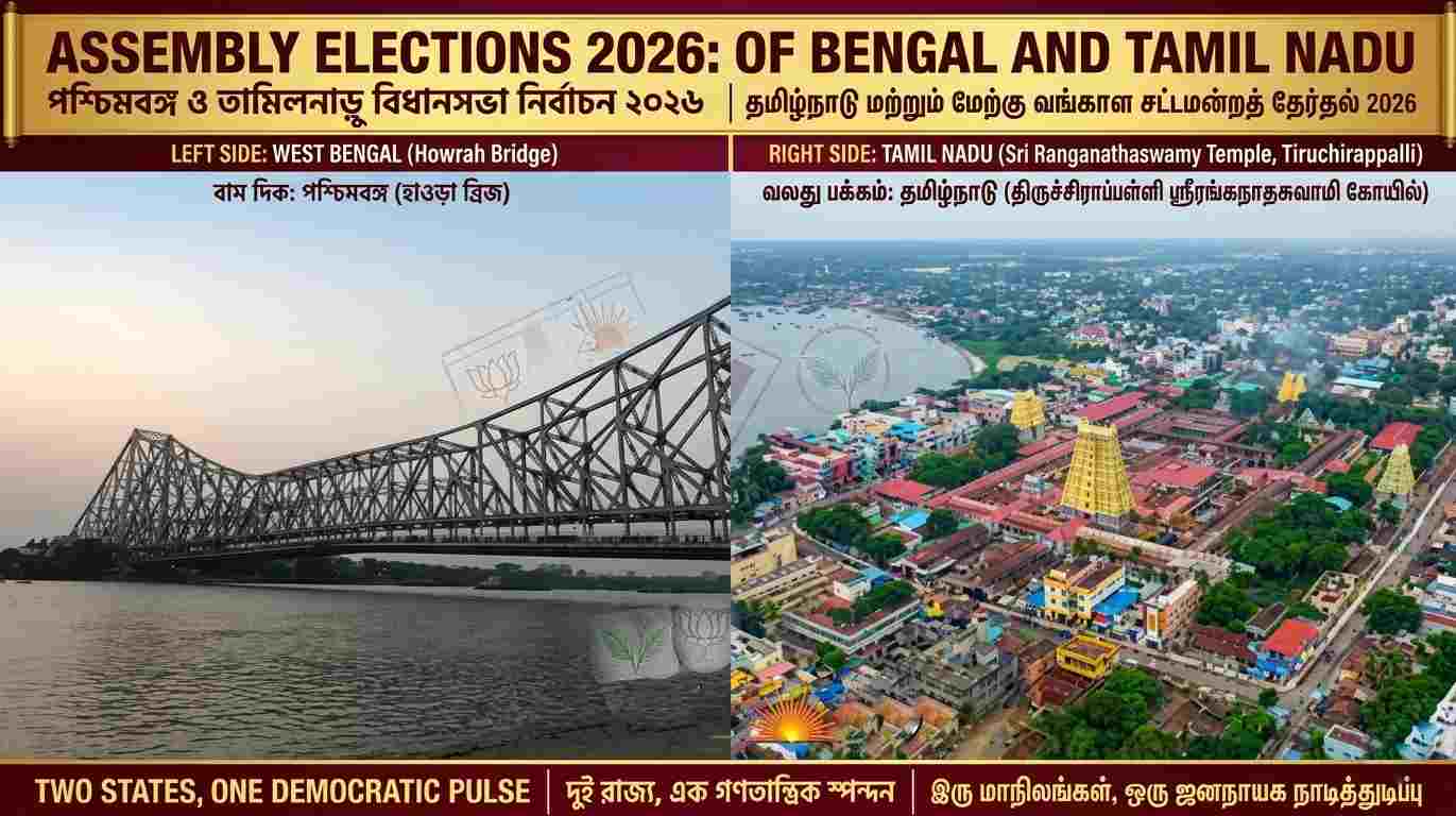 Assembly Elections 2026 Of Bengal and Tamil Nadu : 7 Explosive Highlights as Millions Vote in Phase 1