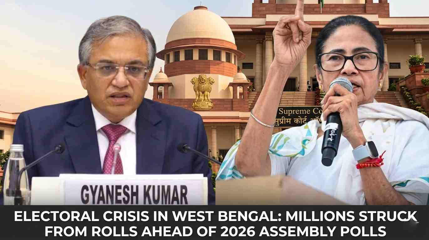 Electoral Crisis in West Bengal: Millions Struck from Rolls Ahead of 2026 Assembly Polls