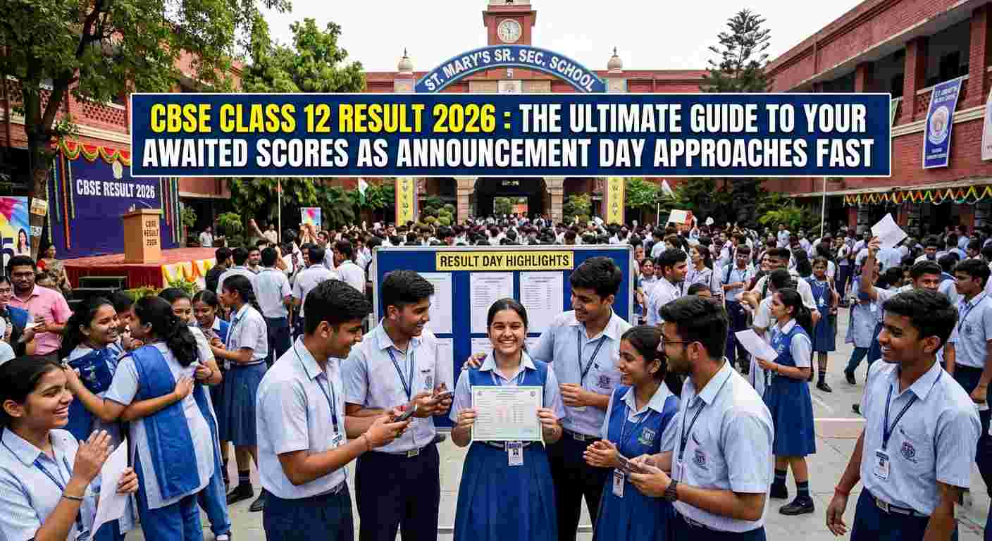 CBSE Class 12 Result 2026 : The Ultimate Guide to Your Awaited Scores as Announcement Day Approaches Fast