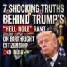 7 Shocking Truths Behind Trump’s "Hell-Hole" Rant on Birthright Citizenship and India
