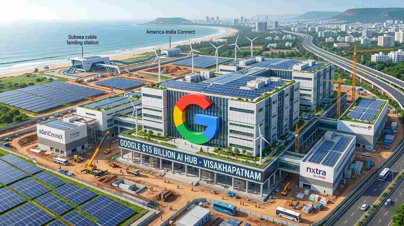 Google’s $15 Billion AI Hub in Visakhapatnam: 5 Game-Changing Facts About India’s Tech Revolution