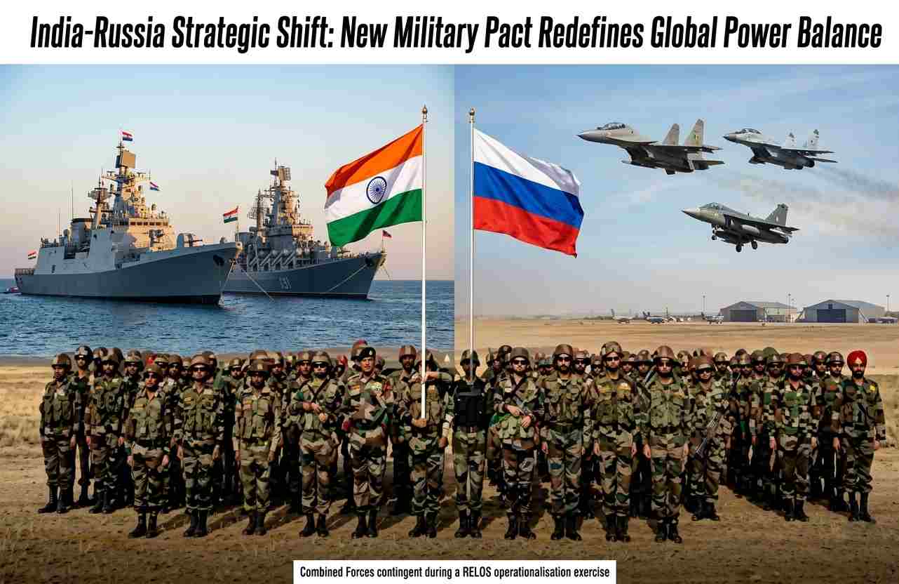 India-Russia Strategic Shift: New Military Pact Redefines Global Power Balance