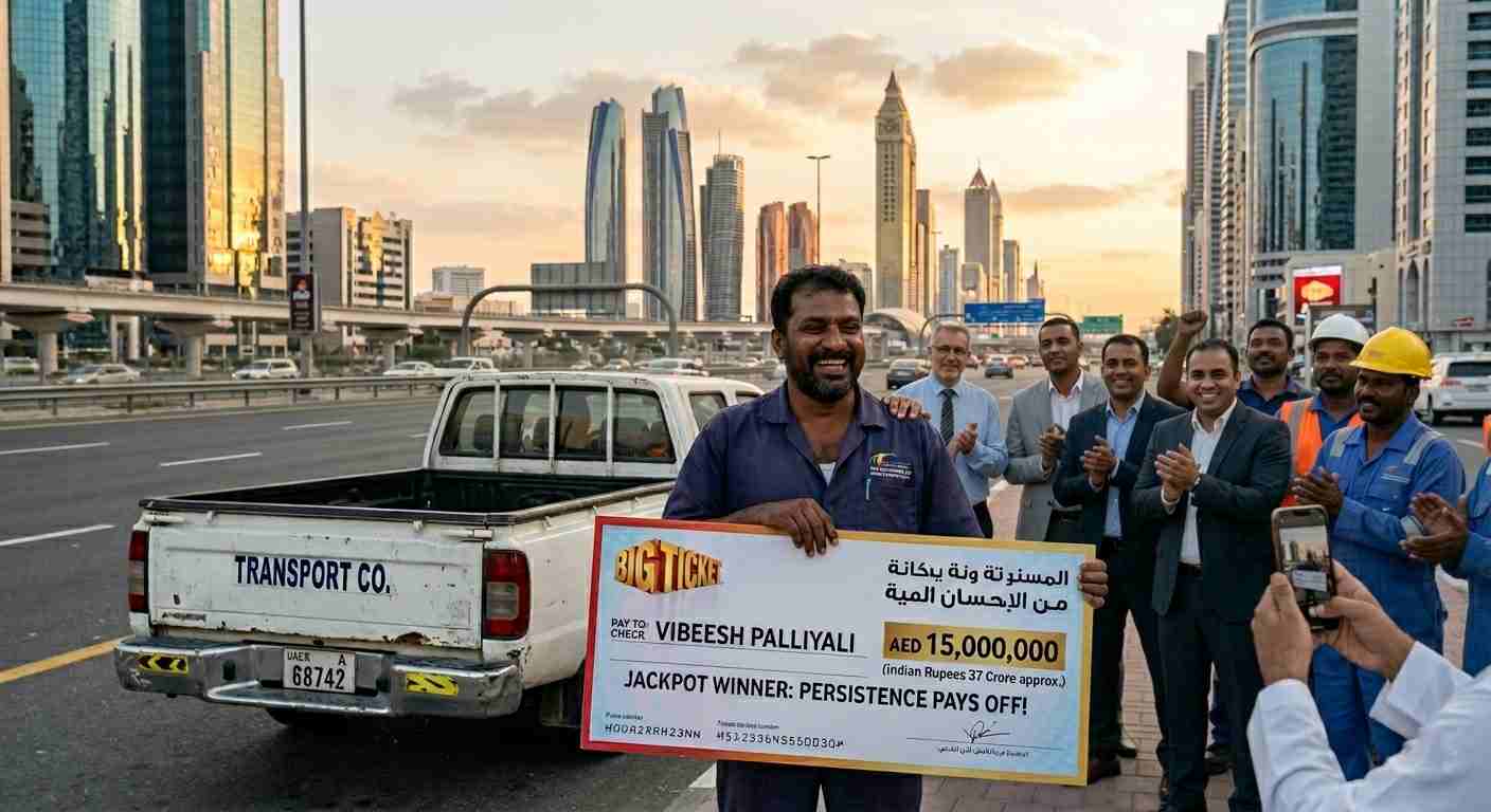 Indian Driver UAE Jackpot: The Incredible Life-Changing Story of Persistence and Luck