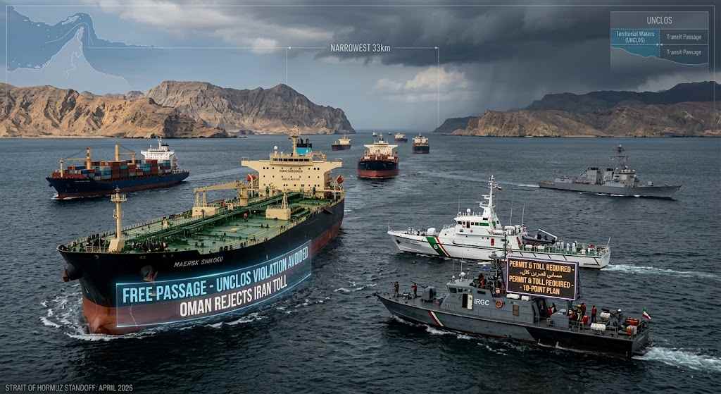 Oman Rejects Iran’s Hormuz Toll Demand: The Battle for the World’s Most Critical Chokepoint