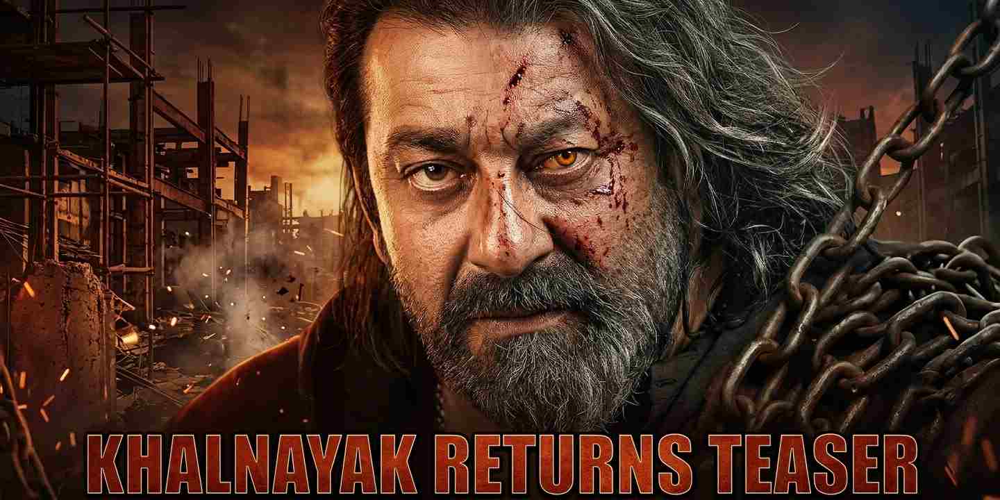 Khalnayak Returns Teaser: Sanjay Dutt Revives Ballu for a Gritty 2026 Sequel
