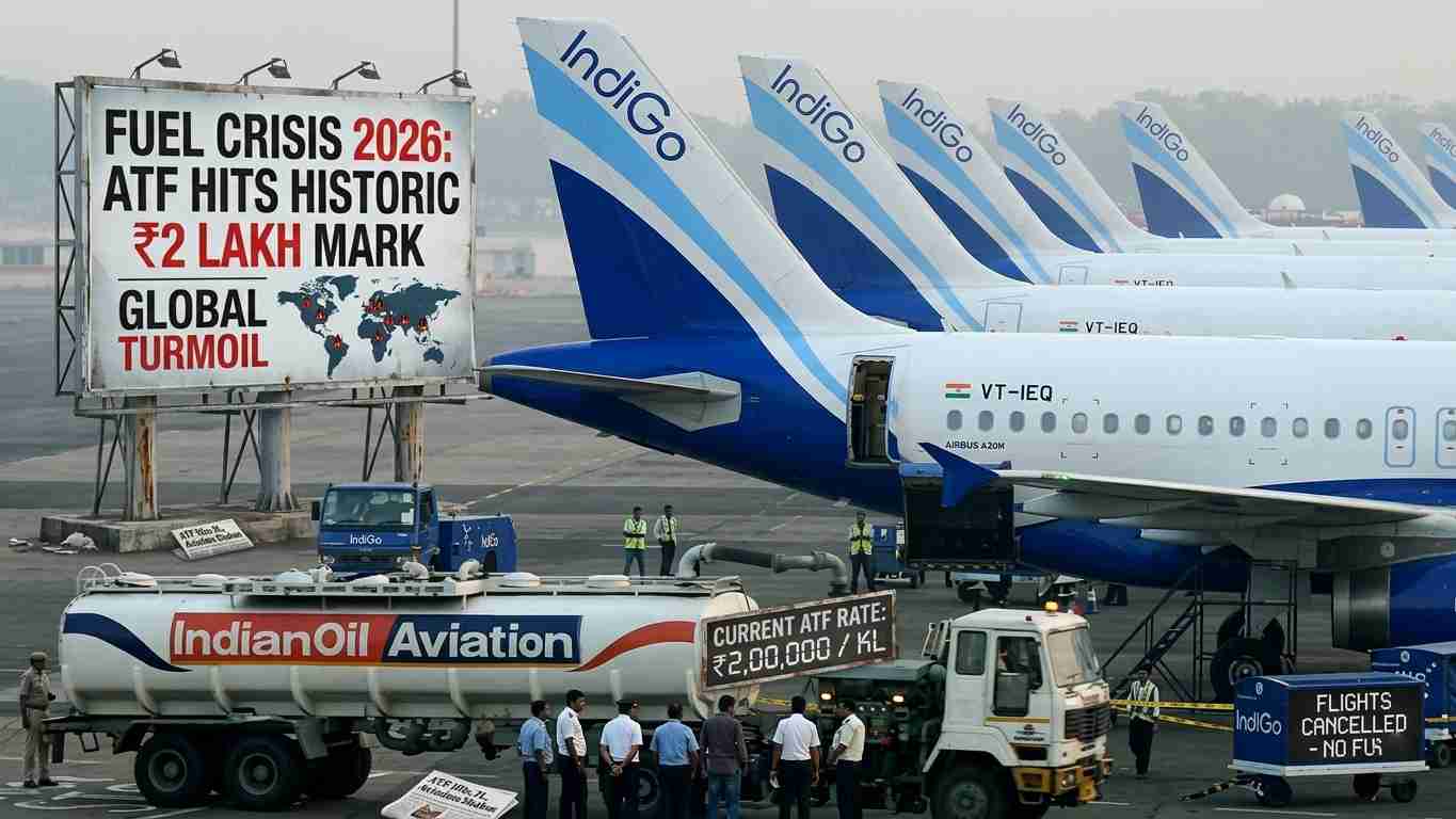 LPG and fuel crisis 2026: ATF Hits Historic ₹2 Lakh Mark Amid Global Turmoil