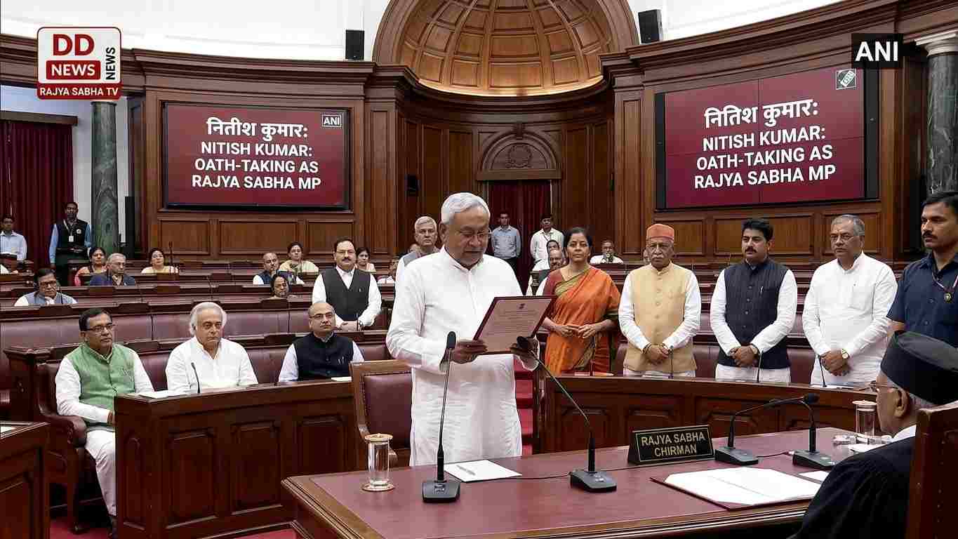 The End of an Era: Nitish Kumar Becomes Rajya Sabha MP, Bihar Prepares for New Leadership
