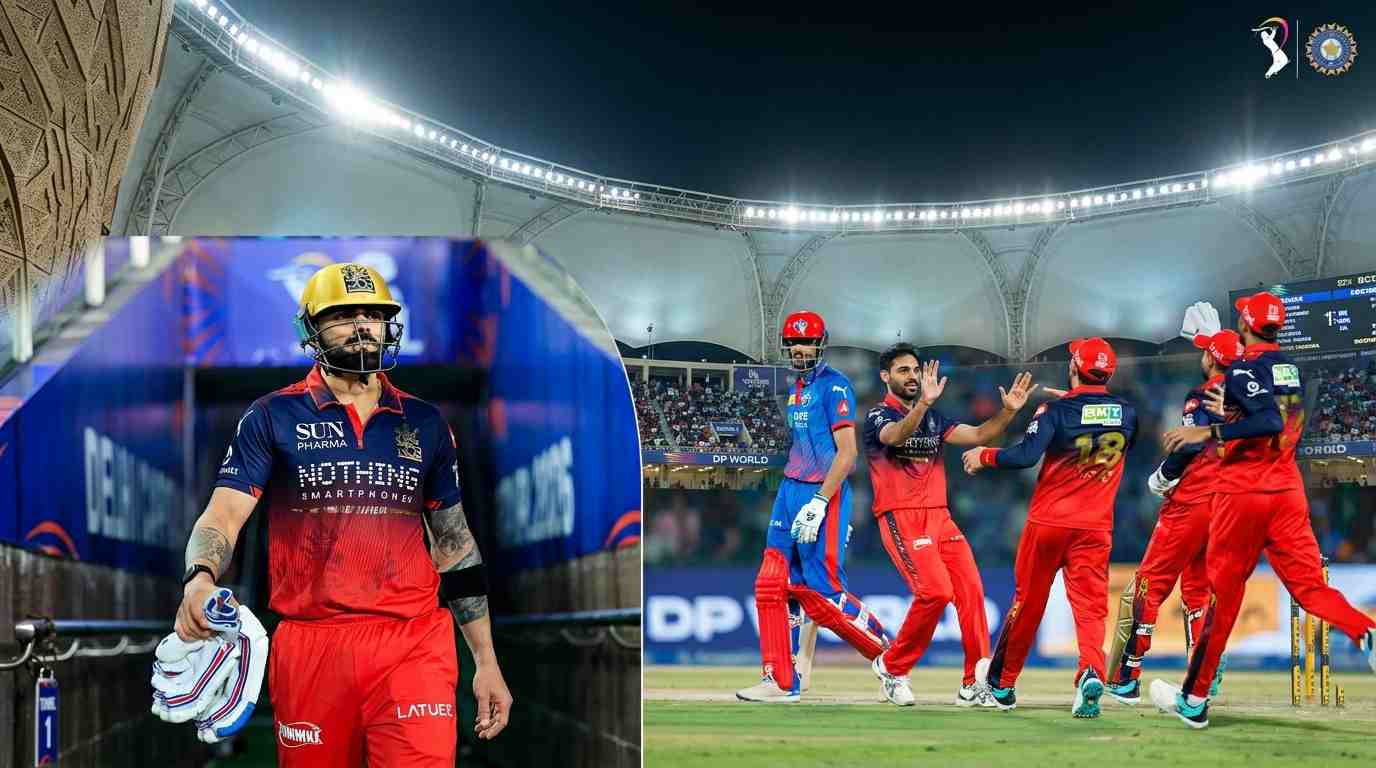 RCB vs DC TATA IPL 2026 :Hazelwood and Bhuvneshwar Kumar's Explosive Bowling: RCB completely decimated Delhi Capitals in a 6.3-over onslaught.