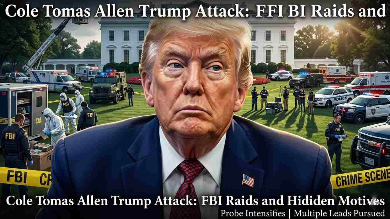 10 Shocking Secrets Behind the Cole Tomas Allen Trump Attack: FBI Raids and Hidden Motives