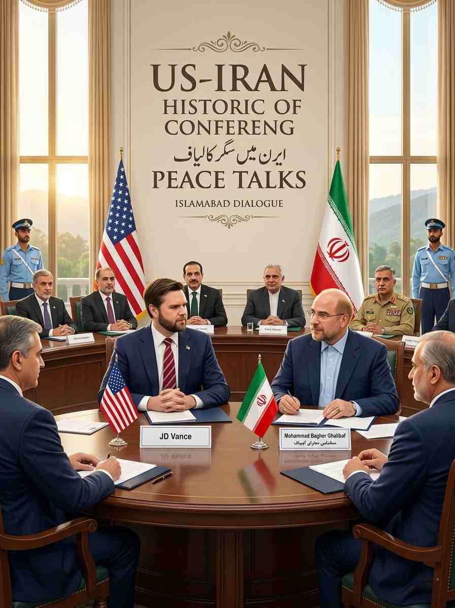 US-Iran Peace Talks : 7 Historic Breakthroughs as JD Vance Lands in Islamabad to End War