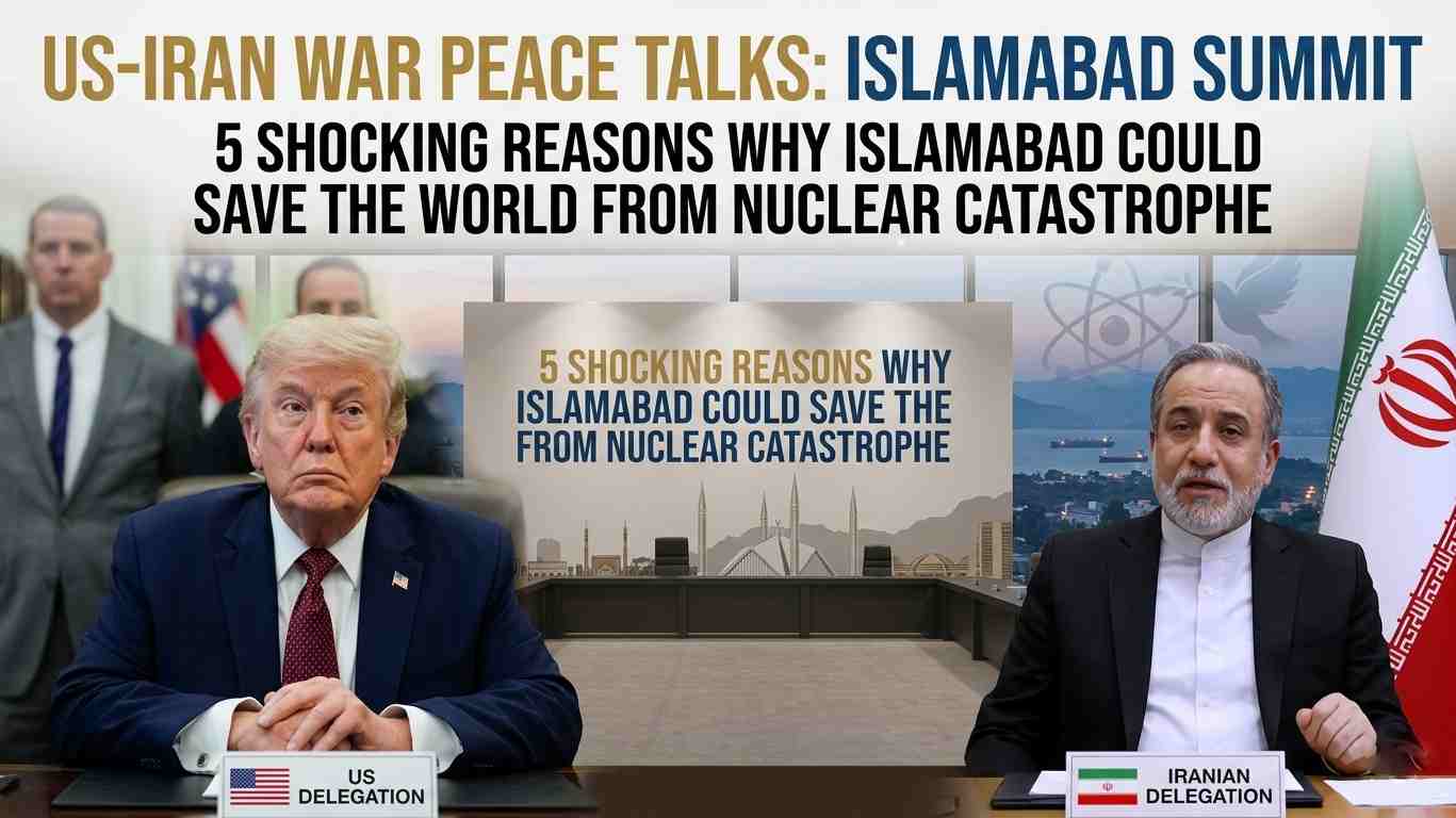 US-Iran War Peace Talks: 5 Shocking Reasons Why Islamabad Could Save the World From Nuclear Catastrophe