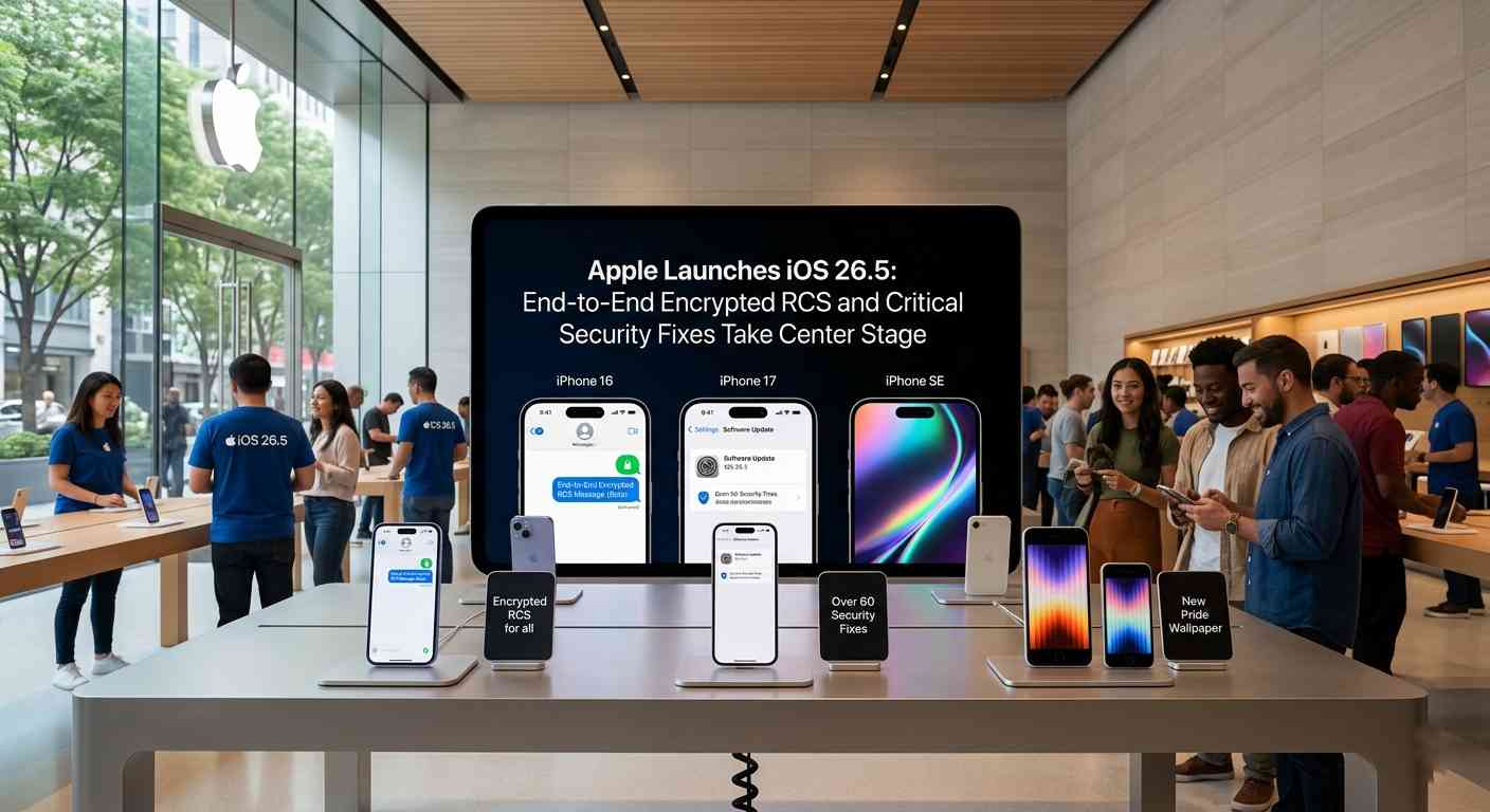 Apple Launches iOS 26.5: End-to-End Encrypted RCS and Critical Security Fixes Take Center Stage