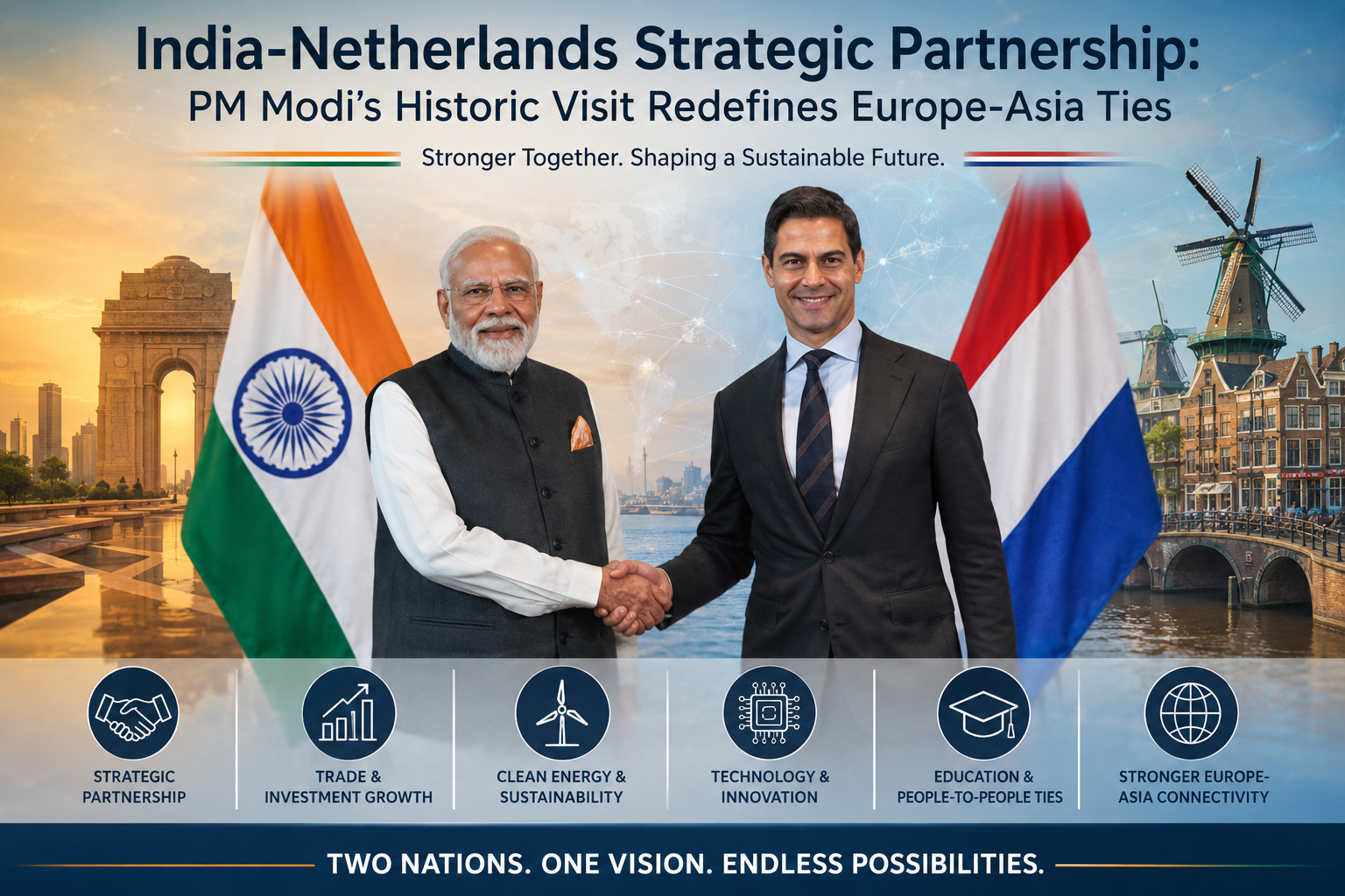 India-Netherlands Strategic Partnership: PM Modi’s Historic Visit Redefines Europe-Asia Ties