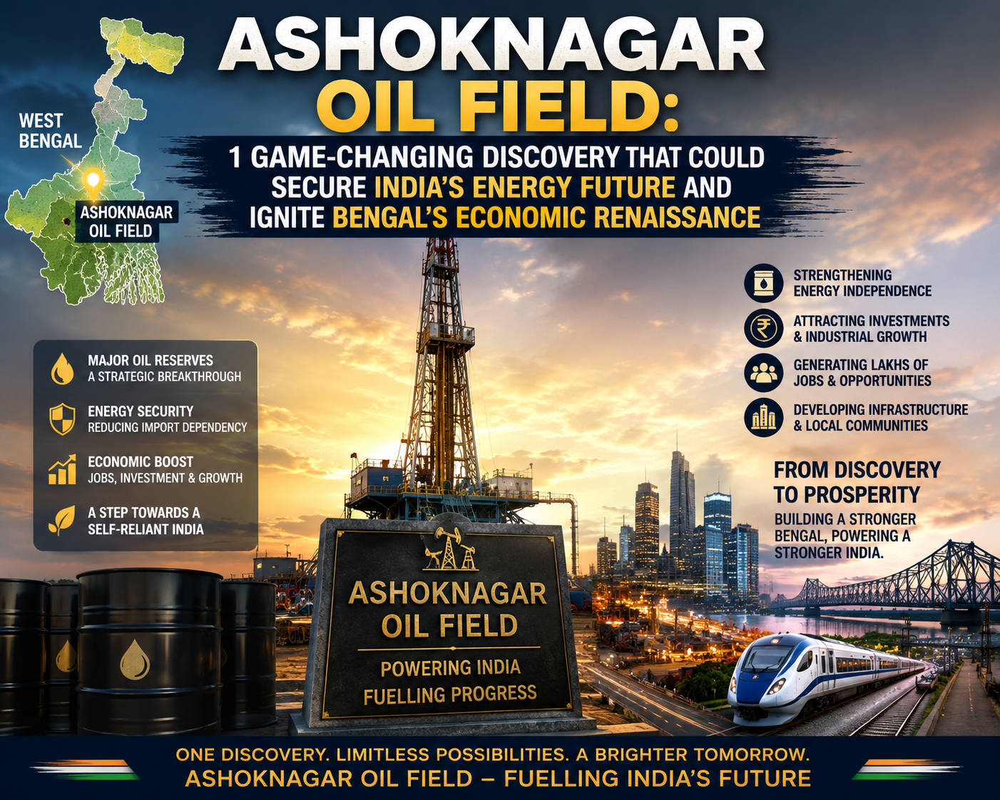Ashoknagar Oil Field: 1 Game-Changing Discovery That Could Secure India's Energy Future and Ignite Bengal’s Economic Renaissance