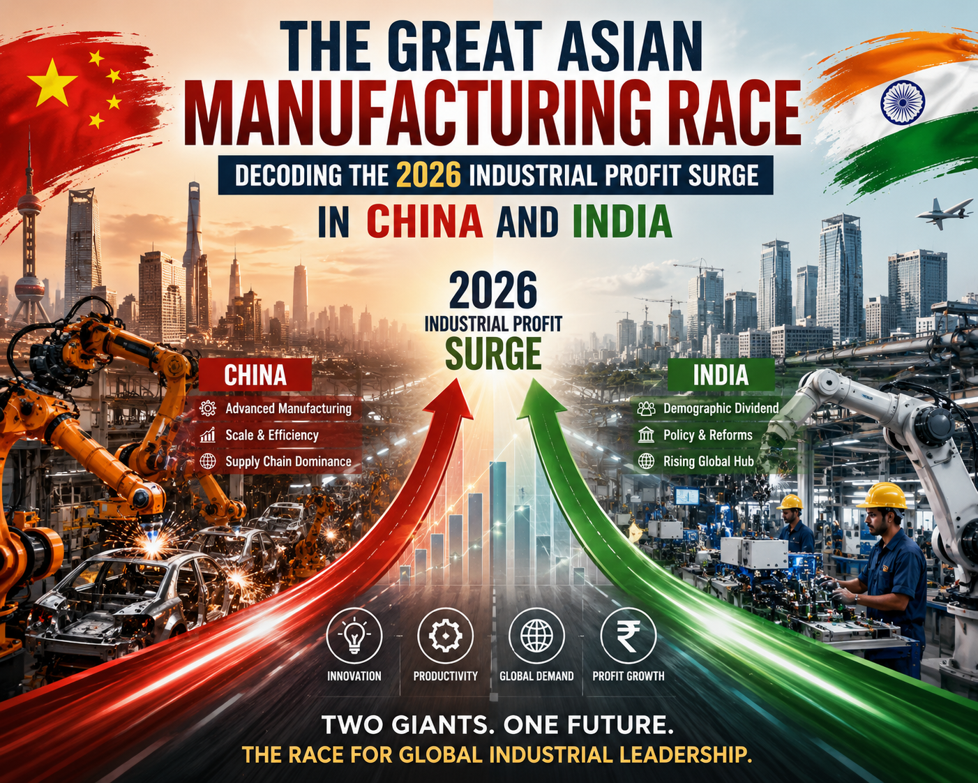 The Great Asian Manufacturing Race: Decoding the 2026 Industrial Profit Surge in China and India