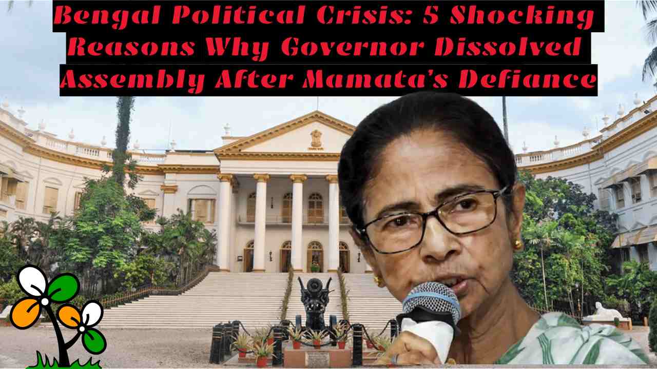 Bengal Political Crisis: 5 Shocking Reasons Why Governor Dissolved Assembly After Mamata’s Defiance