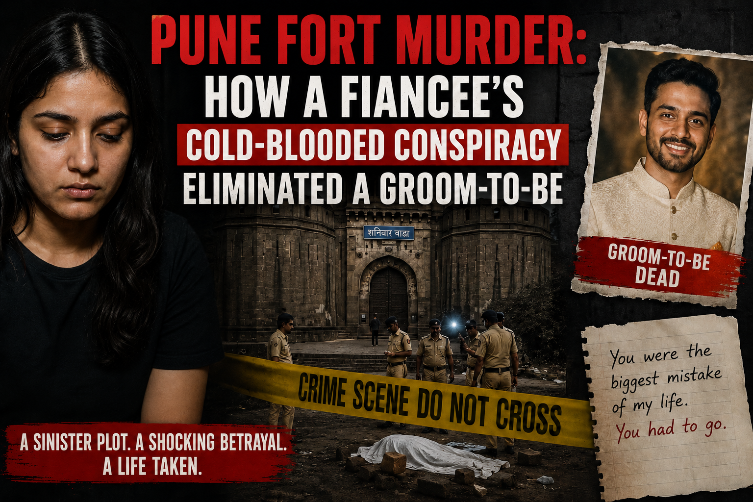 Pune Fort Murder: How a Fiancee’s Cold-Blooded Conspiracy Eliminated a Groom-to-Be