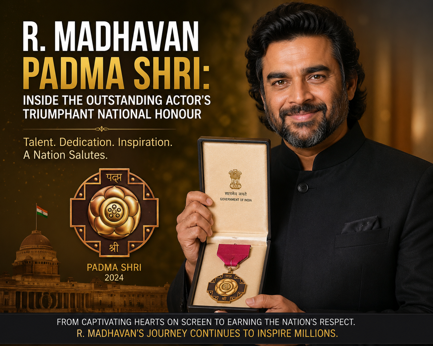 R Madhavan Padma Shri: Inside The Outstanding Actor's Triumphant National Honour