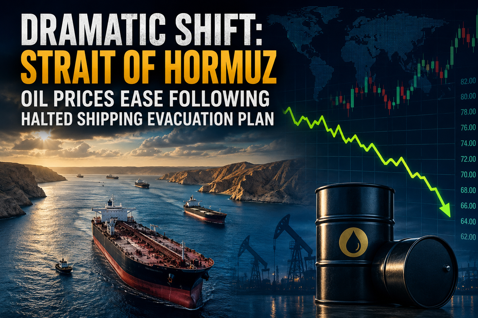 Dramatic Shift: Strait of Hormuz Oil Prices Ease Following Halted Shipping Evacuation Plan