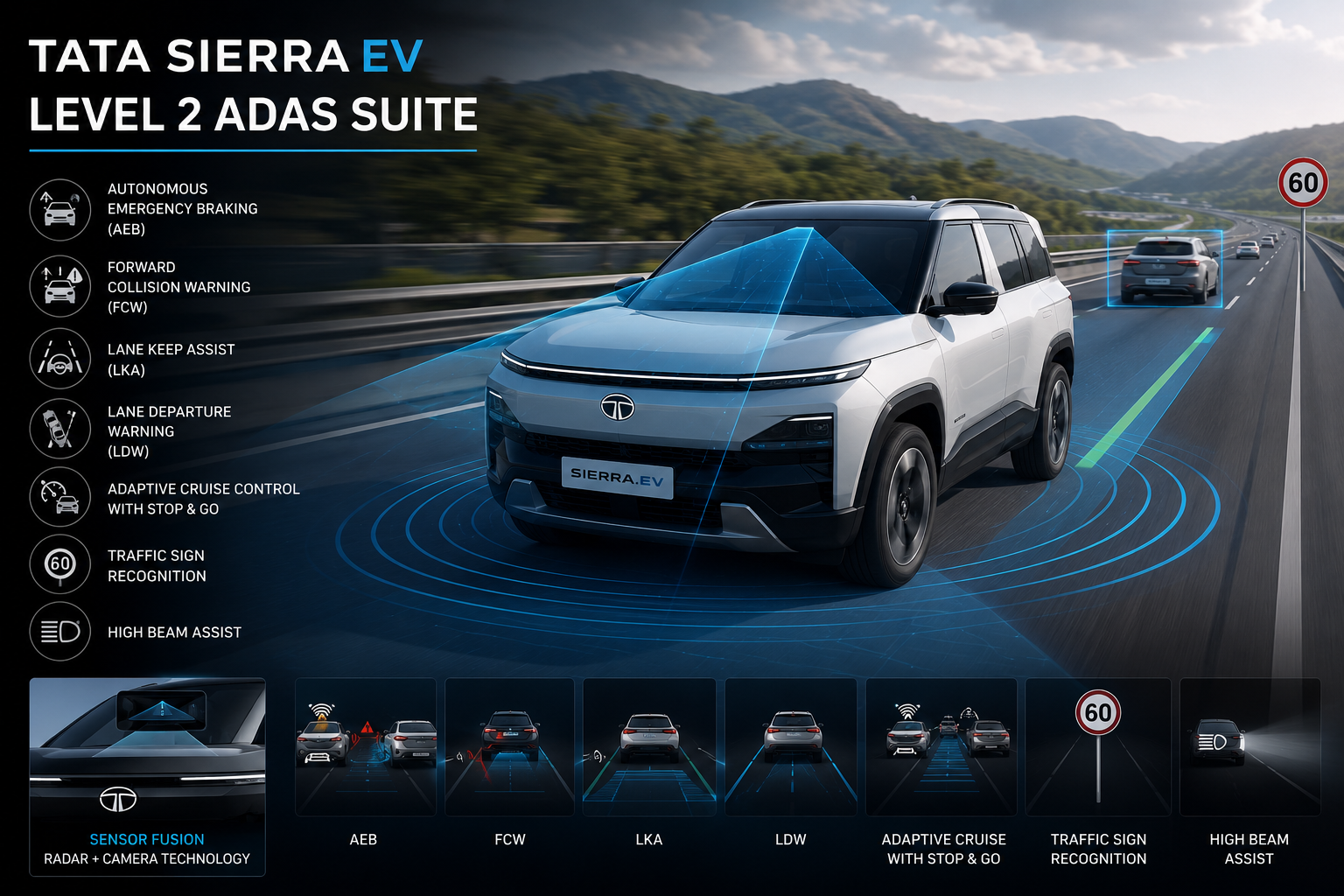 Tata Sierra EV SUV
