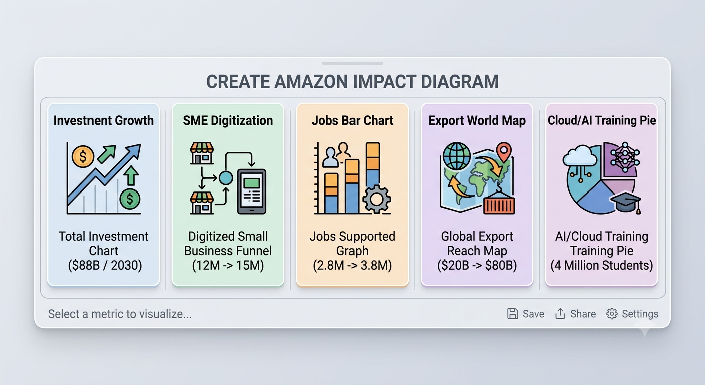 AMAZON'S IMPACT & FUTURE TARGETS