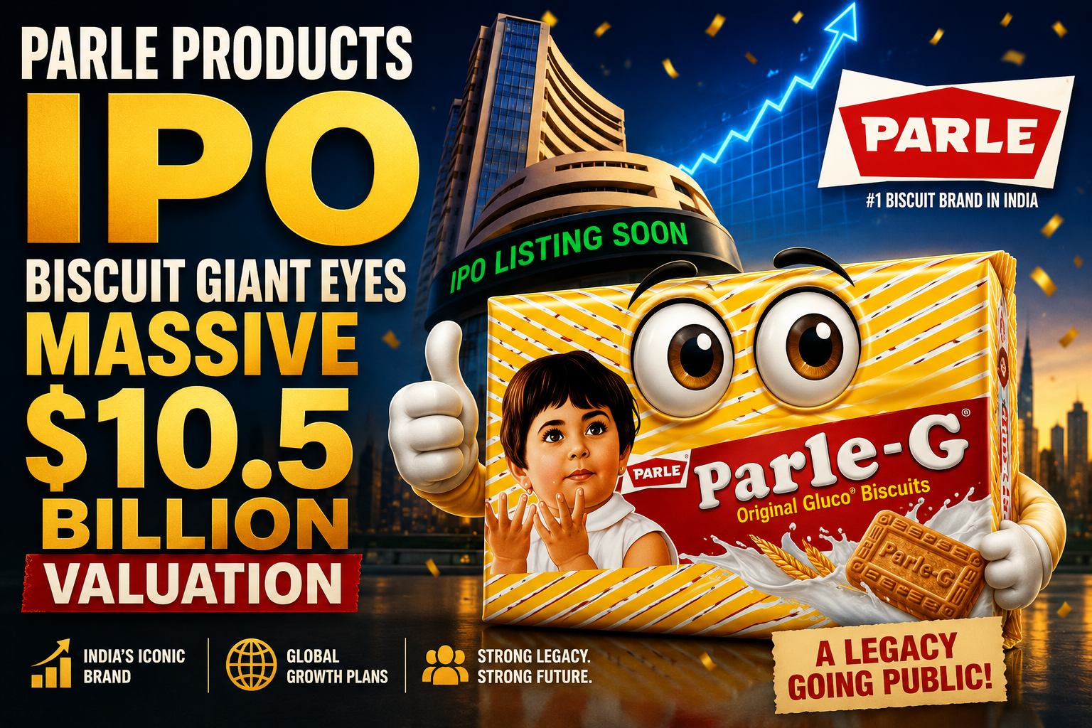 Parle Products IPO: Biscuit Giant Eyes Massive $10.5 Billion Valuation for 2027 Market Debut