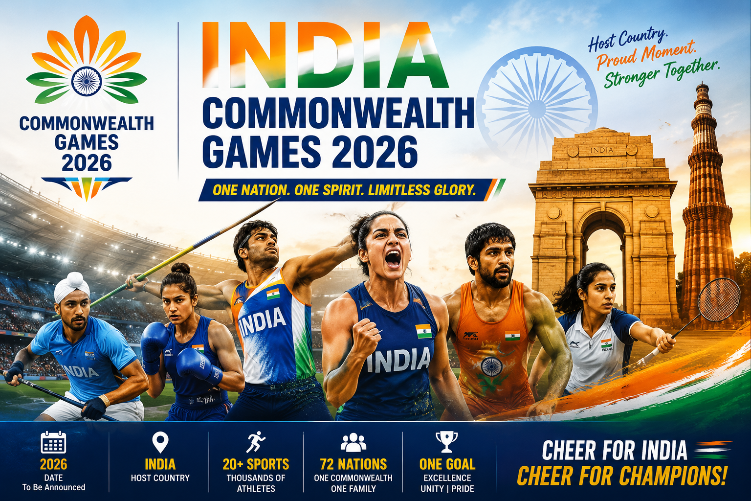 India Commonwealth Games 2026: 39 Historic Medals Secured in Spectacular Glasgow Finish