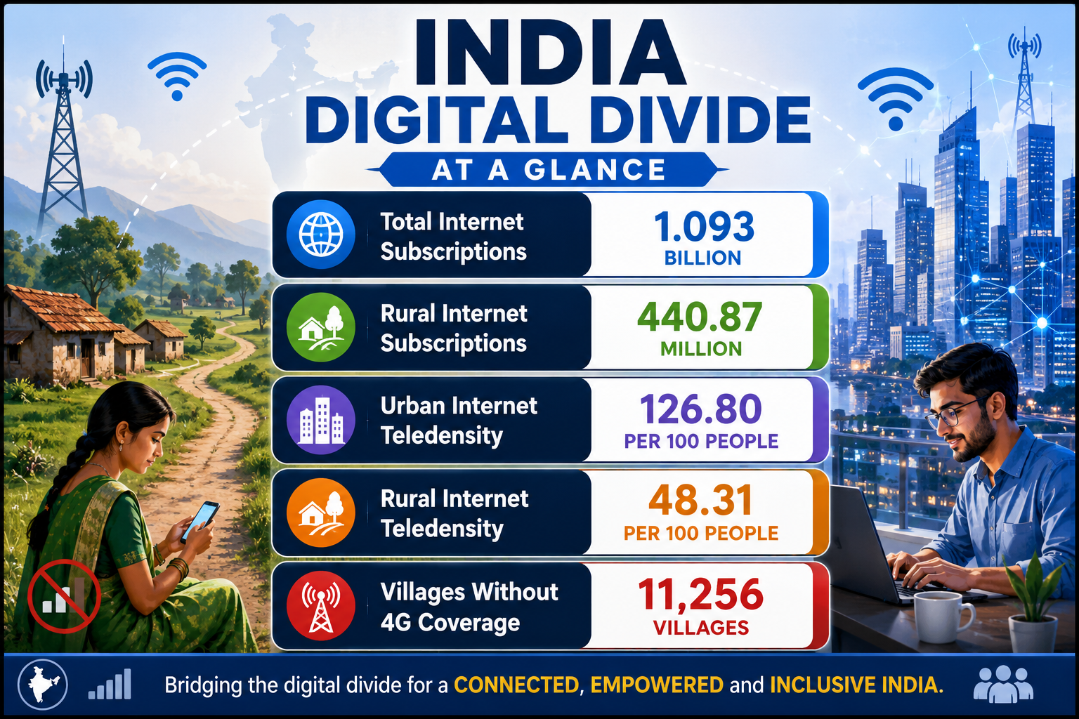 INDIA DIGITAL DIVIDE
