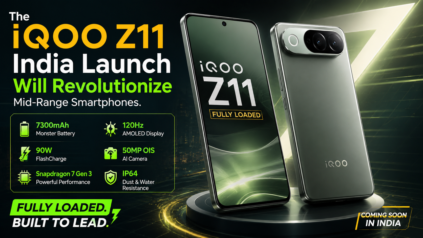 The iQOO Z11 India Launch Will Revolutionize Mid-Range Smartphones.