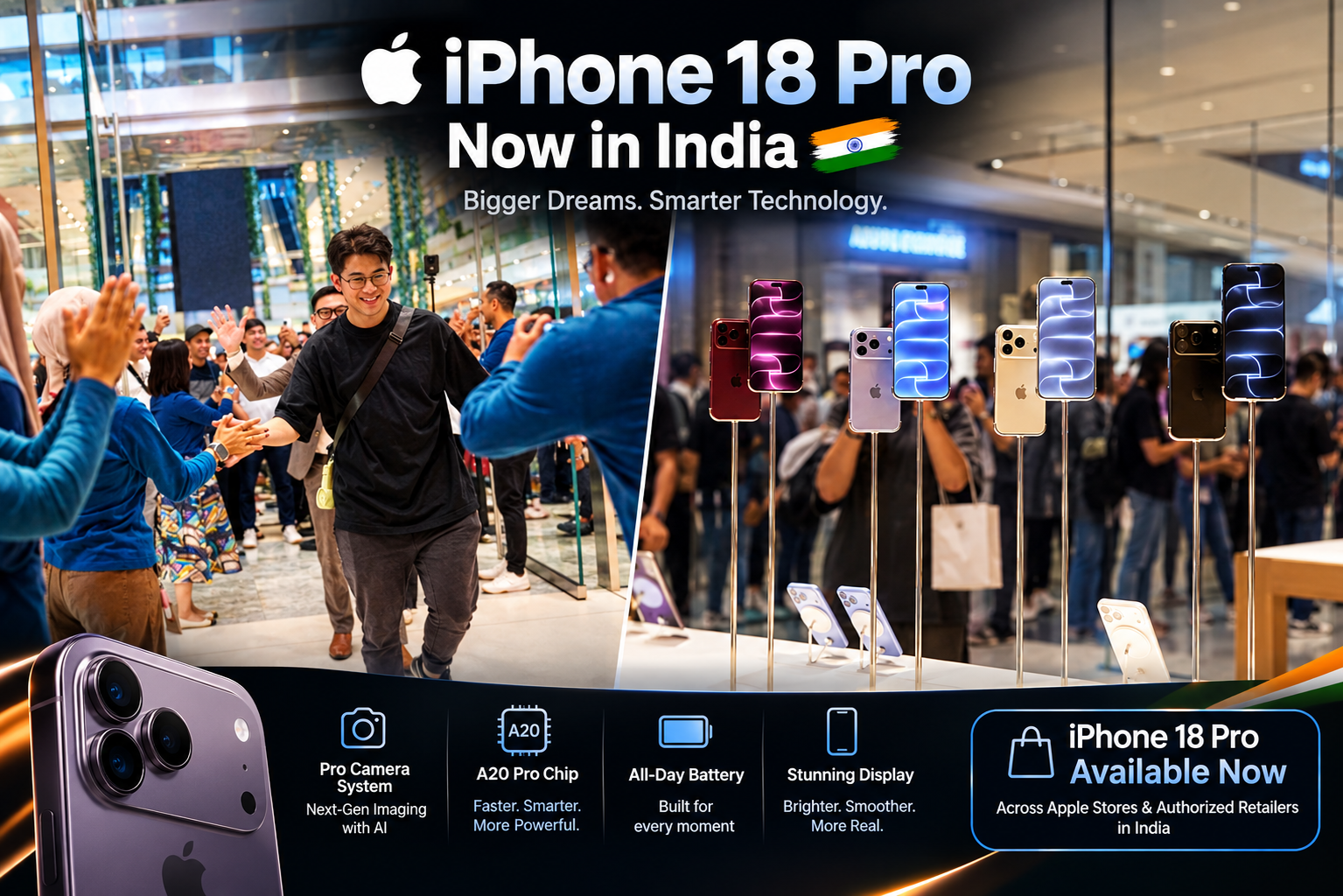iPhone 18 Pro India Sale: Long Queues, Gold Sold for Upgrades, and Big Tech Reveals